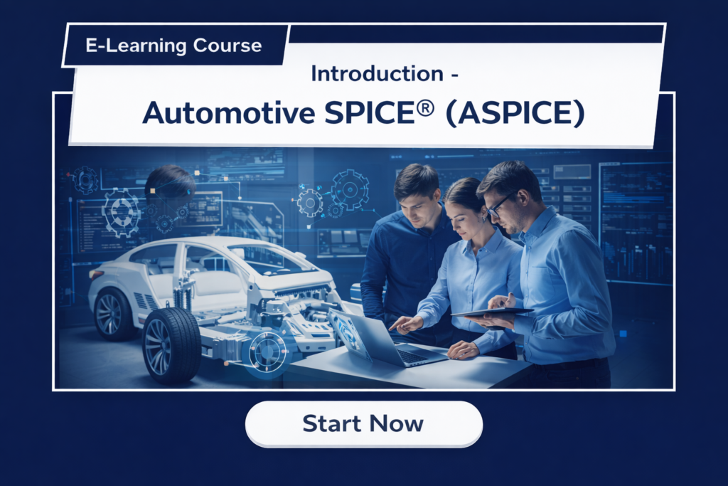 Automotive SPICE E-Learning Einführung