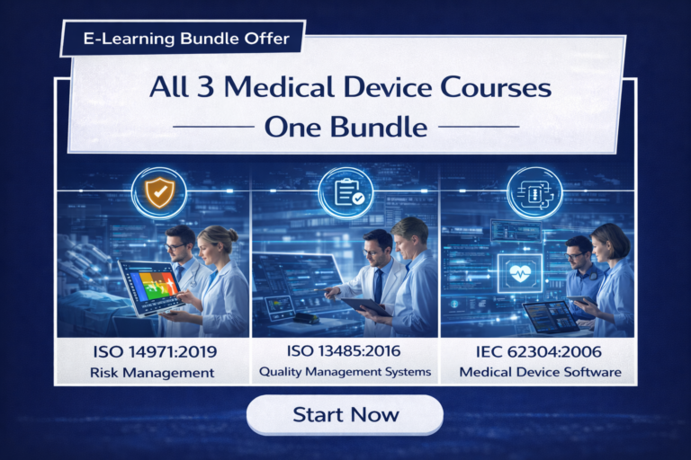 E-Learning Bundle für medizintechnische Kurse