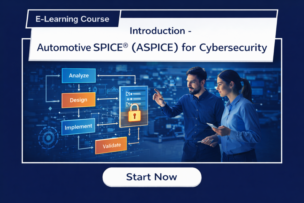 E-Learning Kurs zum Automotive SPICE®