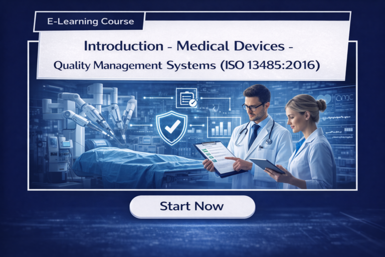 Medizinische Geräte - Qualitätsmanagement Einführung