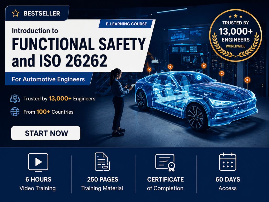 E-Learning Course Introduction - Functional Safety and ISO 26262