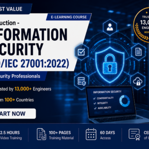 Introduction to Information Security Management and ISO IEC 27001 2022 online training
