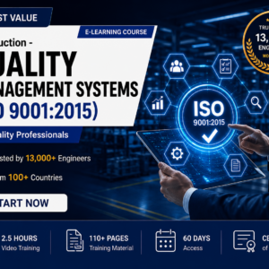 Introduction to ISO 9001 2015 Quality Management Systems online training course